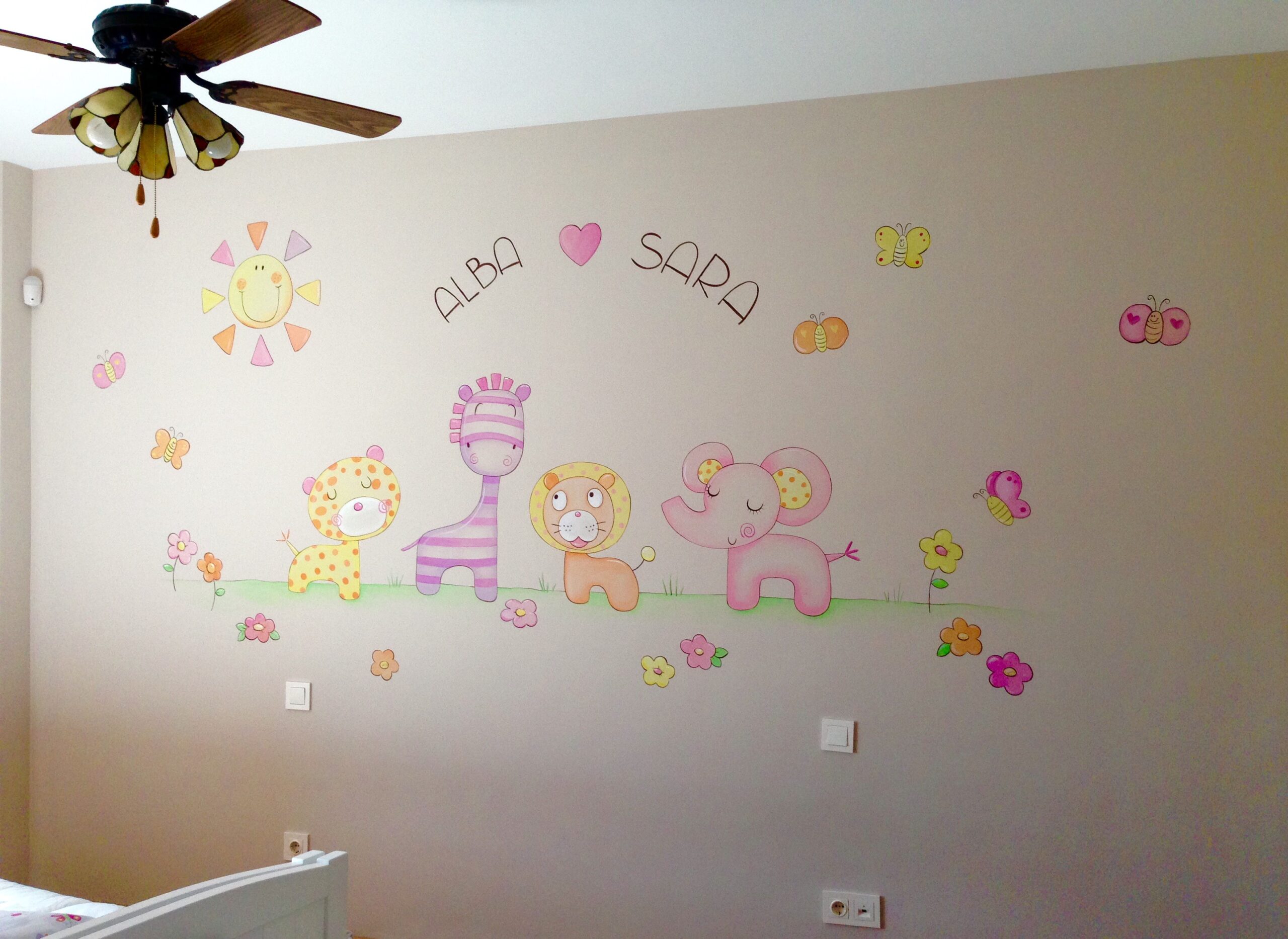 ideas de decoracion de paredes infantiles con pintura